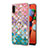 Funda Silicona Gel Goma Patron de Moda Carcasa con Anillo de dedo Soporte Y03B para Samsung Galaxy M11