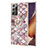 Funda Silicona Gel Goma Patron de Moda Carcasa con Anillo de dedo Soporte Y03B para Samsung Galaxy Note 20 Ultra 5G