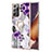 Funda Silicona Gel Goma Patron de Moda Carcasa con Anillo de dedo Soporte Y03B para Samsung Galaxy Note 20 Ultra 5G