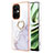 Funda Silicona Gel Goma Patron de Moda Carcasa con Anillo de dedo Soporte Y05B para OnePlus Nord CE 3 5G