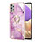 Funda Silicona Gel Goma Patron de Moda Carcasa con Anillo de dedo Soporte Y05B para Samsung Galaxy A33 5G