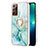 Funda Silicona Gel Goma Patron de Moda Carcasa con Anillo de dedo Soporte Y05B para Samsung Galaxy Note 20 Ultra 5G