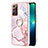 Funda Silicona Gel Goma Patron de Moda Carcasa con Anillo de dedo Soporte Y05B para Samsung Galaxy Note 20 Ultra 5G