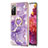 Funda Silicona Gel Goma Patron de Moda Carcasa con Anillo de dedo Soporte Y05B para Samsung Galaxy S20 FE 5G