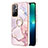 Funda Silicona Gel Goma Patron de Moda Carcasa con Anillo de dedo Soporte Y05B para Xiaomi Poco M4 Pro 5G