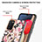 Funda Silicona Gel Goma Patron de Moda Carcasa con Anillo de dedo Soporte Y06B para Samsung Galaxy M02s
