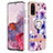 Funda Silicona Gel Goma Patron de Moda Carcasa con Anillo de dedo Soporte Y06B para Samsung Galaxy S20 5G