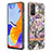 Funda Silicona Gel Goma Patron de Moda Carcasa con Anillo de dedo Soporte Y06B para Xiaomi Redmi Note 11 Pro 4G