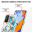 Funda Silicona Gel Goma Patron de Moda Carcasa con Anillo de dedo Soporte Y06B para Xiaomi Redmi Note 11 Pro 4G