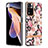 Funda Silicona Gel Goma Patron de Moda Carcasa con Anillo de dedo Soporte Y06B para Xiaomi Redmi Note 11 Pro+ Plus 5G