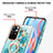 Funda Silicona Gel Goma Patron de Moda Carcasa con Anillo de dedo Soporte Y06B para Xiaomi Redmi Note 11T 5G