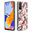 Funda Silicona Gel Goma Patron de Moda Carcasa con Anillo de dedo Soporte Y06B para Xiaomi Redmi Note 12 Pro 4G