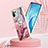 Funda Silicona Gel Goma Patron de Moda Carcasa con Anillo de dedo Soporte YB1 para Xiaomi Mi 11 Lite 5G