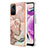 Funda Silicona Gel Goma Patron de Moda Carcasa con Anillo de dedo Soporte YB1 para Xiaomi Redmi Note 12S