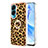 Funda Silicona Gel Goma Patron de Moda Carcasa con Anillo de dedo Soporte YB2 para Huawei Honor 90 Lite 5G