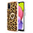 Funda Silicona Gel Goma Patron de Moda Carcasa con Anillo de dedo Soporte YB2 para Samsung Galaxy A02s