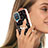 Funda Silicona Gel Goma Patron de Moda Carcasa con Anillo de dedo Soporte YB2 para Samsung Galaxy A12 5G
