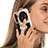 Funda Silicona Gel Goma Patron de Moda Carcasa con Anillo de dedo Soporte YB2 para Samsung Galaxy A13 5G