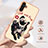 Funda Silicona Gel Goma Patron de Moda Carcasa con Anillo de dedo Soporte YB2 para Samsung Galaxy A13 5G