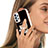 Funda Silicona Gel Goma Patron de Moda Carcasa con Anillo de dedo Soporte YB2 para Samsung Galaxy A52 4G