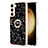 Funda Silicona Gel Goma Patron de Moda Carcasa con Anillo de dedo Soporte YB2 para Samsung Galaxy S23 Plus 5G