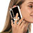 Funda Silicona Gel Goma Patron de Moda Carcasa con Anillo de dedo Soporte YB2 para Sony Xperia 1 IV