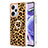 Funda Silicona Gel Goma Patron de Moda Carcasa con Anillo de dedo Soporte YB2 para Xiaomi Redmi Note 12 Explorer