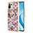 Funda Silicona Gel Goma Patron de Moda Carcasa con Anillo de dedo Soporte YB3 para Xiaomi Mi 11 Lite 4G