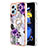 Funda Silicona Gel Goma Patron de Moda Carcasa con Anillo de dedo Soporte YB3 para Xiaomi Poco X4 GT 5G