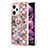 Funda Silicona Gel Goma Patron de Moda Carcasa con Anillo de dedo Soporte YB3 para Xiaomi Redmi Note 12 Pro 5G