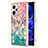 Funda Silicona Gel Goma Patron de Moda Carcasa con Anillo de dedo Soporte YB3 para Xiaomi Redmi Note 12 Pro+ Plus 5G