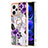 Funda Silicona Gel Goma Patron de Moda Carcasa con Anillo de dedo Soporte YB3 para Xiaomi Redmi Note 12 Pro+ Plus 5G