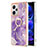 Funda Silicona Gel Goma Patron de Moda Carcasa con Anillo de dedo Soporte YB5 para Xiaomi Redmi Note 12 Pro+ Plus 5G