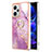 Funda Silicona Gel Goma Patron de Moda Carcasa con Anillo de dedo Soporte YB5 para Xiaomi Redmi Note 12 Pro+ Plus 5G