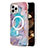 Funda Silicona Gel Goma Patron de Moda Carcasa con Mag-Safe Magnetic para Apple iPhone 13 Pro