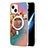 Funda Silicona Gel Goma Patron de Moda Carcasa con Mag-Safe Magnetic para Apple iPhone 14