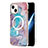 Funda Silicona Gel Goma Patron de Moda Carcasa con Mag-Safe Magnetic para Apple iPhone 14