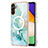 Funda Silicona Gel Goma Patron de Moda Carcasa con Mag-Safe Magnetic para Samsung Galaxy A34 5G