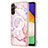 Funda Silicona Gel Goma Patron de Moda Carcasa con Mag-Safe Magnetic para Samsung Galaxy A34 5G