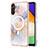 Funda Silicona Gel Goma Patron de Moda Carcasa con Mag-Safe Magnetic para Samsung Galaxy A34 5G