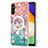 Funda Silicona Gel Goma Patron de Moda Carcasa con Mag-Safe Magnetic para Samsung Galaxy Quantum4 5G