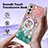 Funda Silicona Gel Goma Patron de Moda Carcasa con Mag-Safe Magnetic para Samsung Galaxy S21 FE 5G