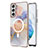 Funda Silicona Gel Goma Patron de Moda Carcasa con Mag-Safe Magnetic para Samsung Galaxy S21 FE 5G