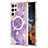 Funda Silicona Gel Goma Patron de Moda Carcasa con Mag-Safe Magnetic para Samsung Galaxy S22 Ultra 5G