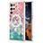 Funda Silicona Gel Goma Patron de Moda Carcasa con Mag-Safe Magnetic para Samsung Galaxy S23 Ultra 5G