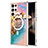 Funda Silicona Gel Goma Patron de Moda Carcasa con Mag-Safe Magnetic para Samsung Galaxy S24 Ultra 5G