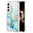 Funda Silicona Gel Goma Patron de Moda Carcasa para Samsung Galaxy S24 5G