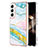 Funda Silicona Gel Goma Patron de Moda Carcasa para Samsung Galaxy S24 5G