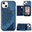 Funda Silicona Gel Goma Patron de Moda Carcasa S01 para Apple iPhone 13