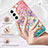 Funda Silicona Gel Goma Patron de Moda Carcasa S01 para Samsung Galaxy S21 FE 5G